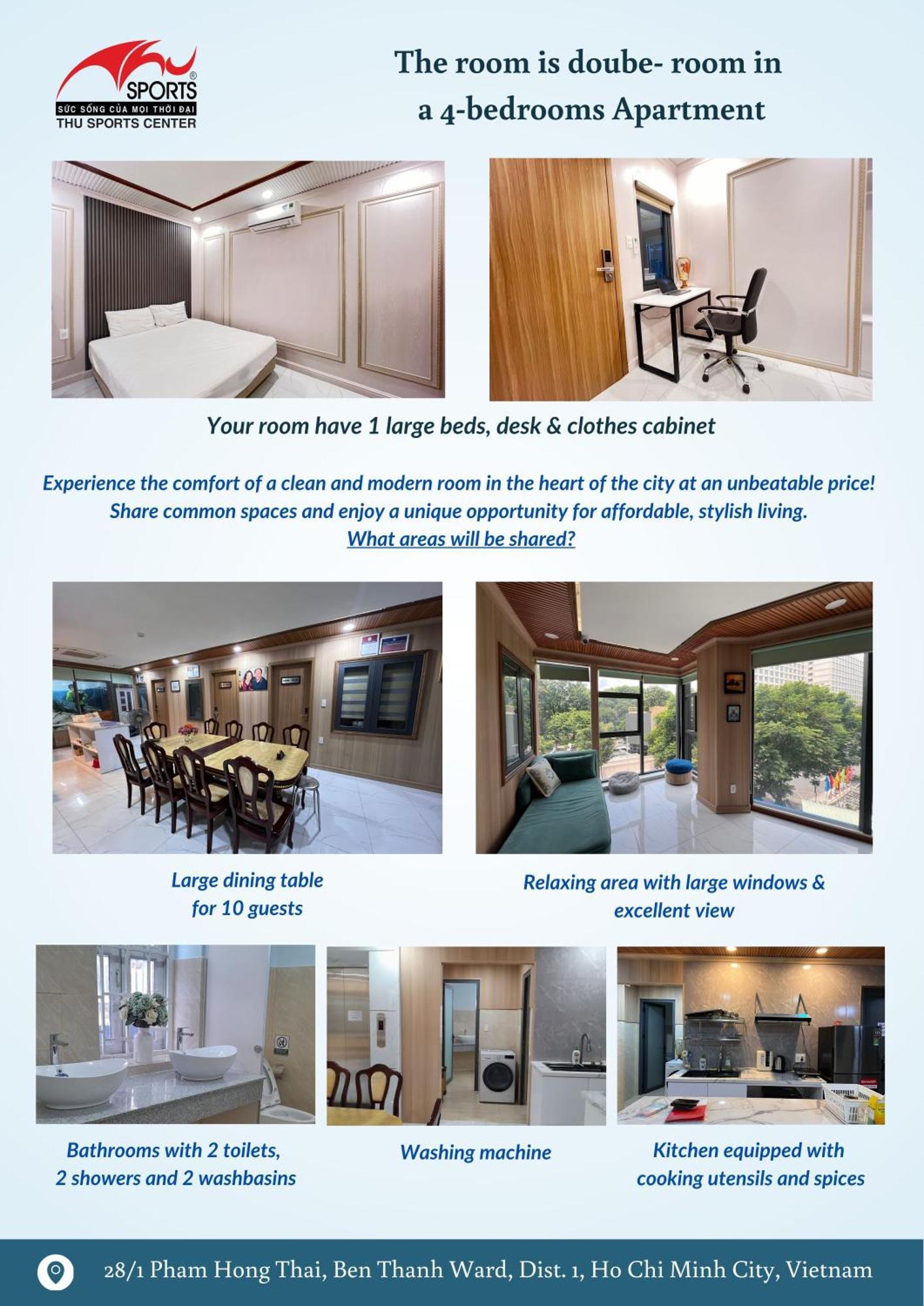 Thu'S Apartment Near Ben Thanh Market 호치민 외부 사진