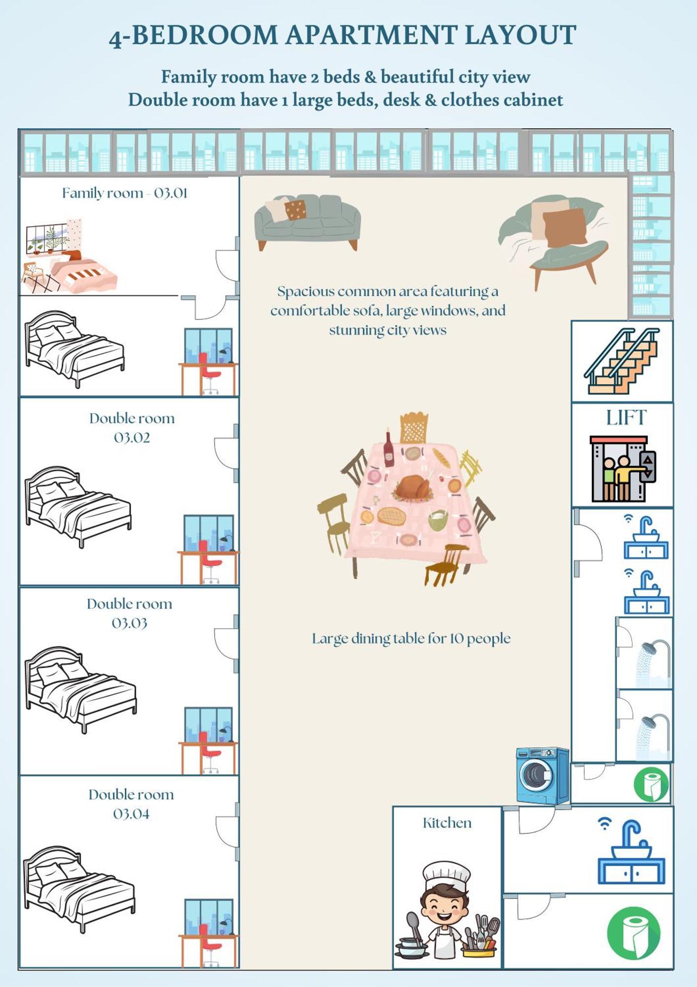 Thu'S Apartment Near Ben Thanh Market 호치민 외부 사진